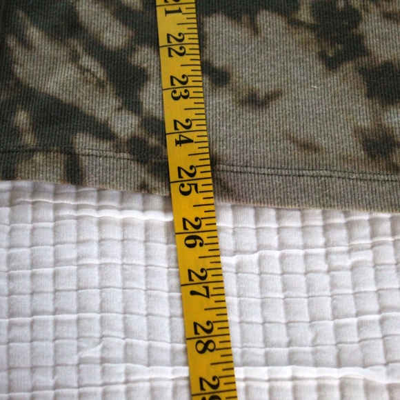 Handmade reverse tie dye ribbed knit tank top by Hue Revival - Picture 9 of 11